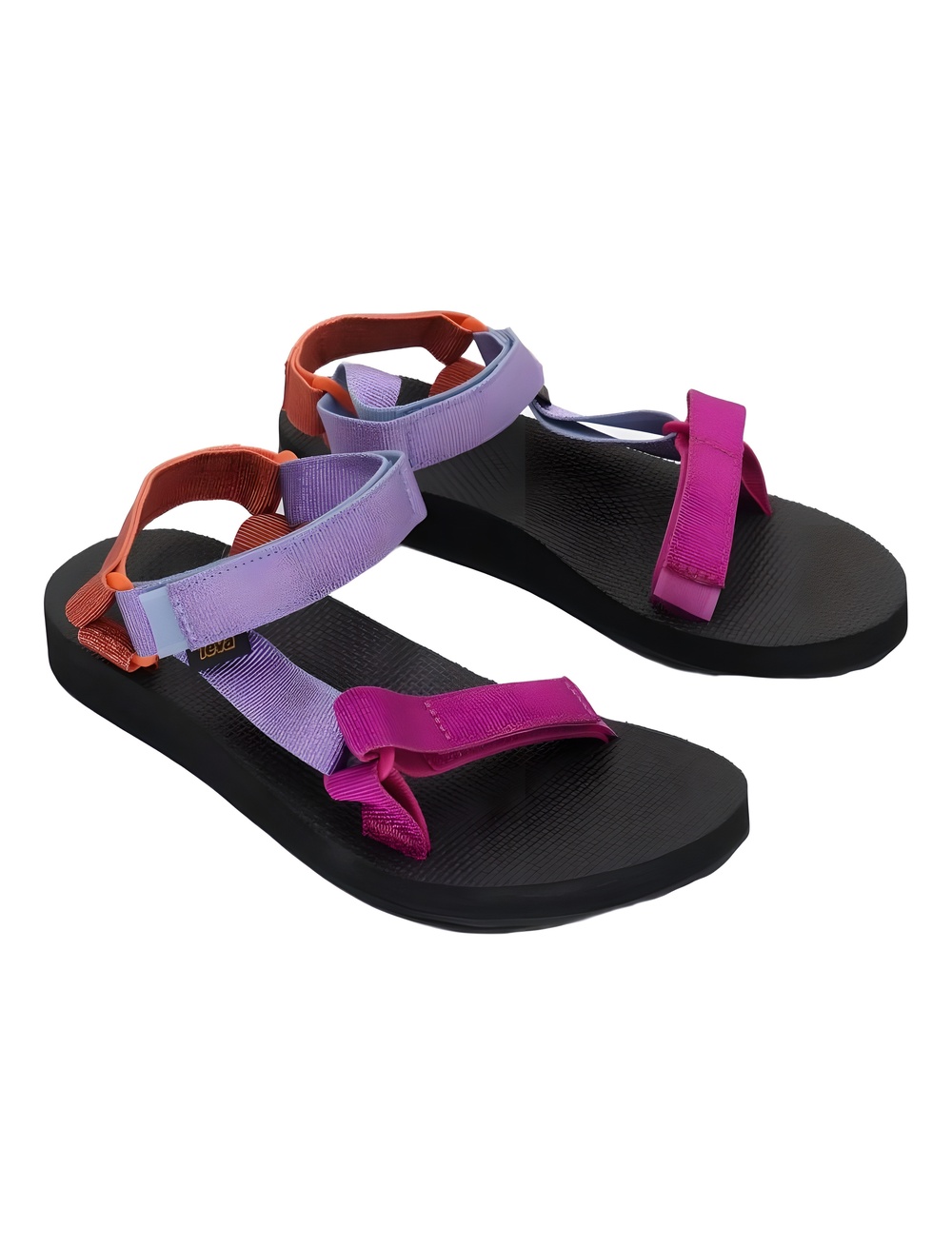 Teva Original Universal Metallic Pink Multi Strappy Sandals Size 8M - Picture 4 of 6